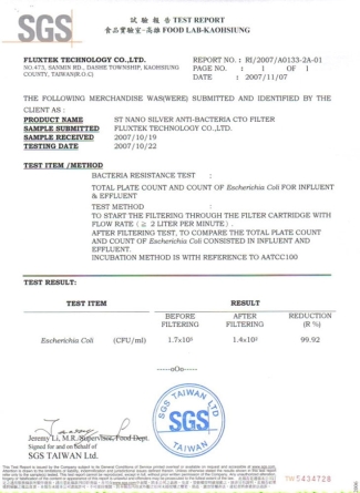 Chứng nhận sản phẩm fulxtek